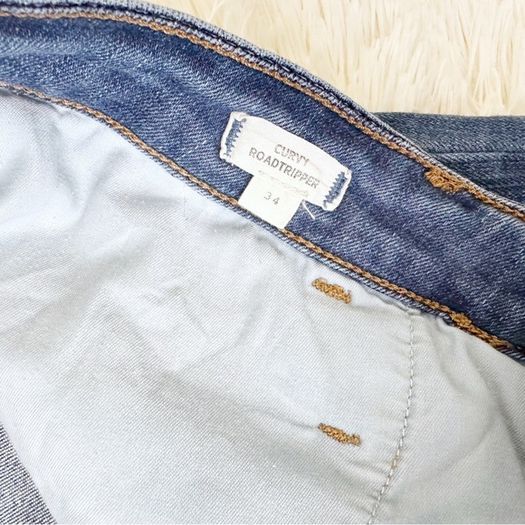 Madewell Plus Size Curvy Roadtripper Jeans Size 34 Orson Wash #AN314 - Picture 6 of 7